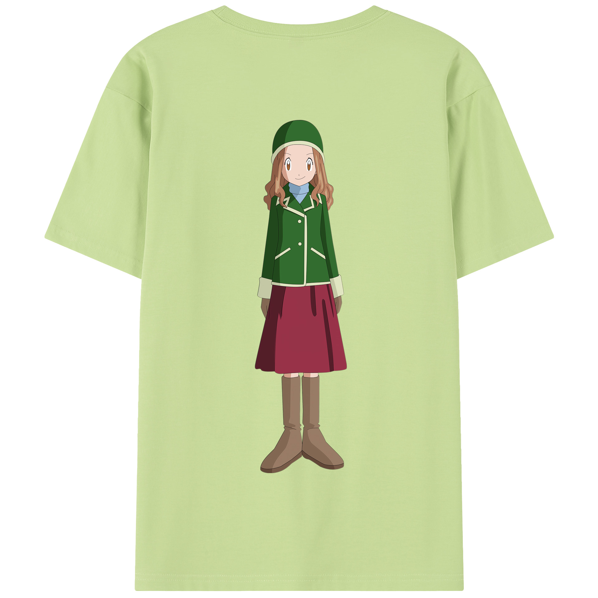 （画像用） Digimon デジタルモンスター/デジモン 綿100％半袖Tシャツ（背面プリント）